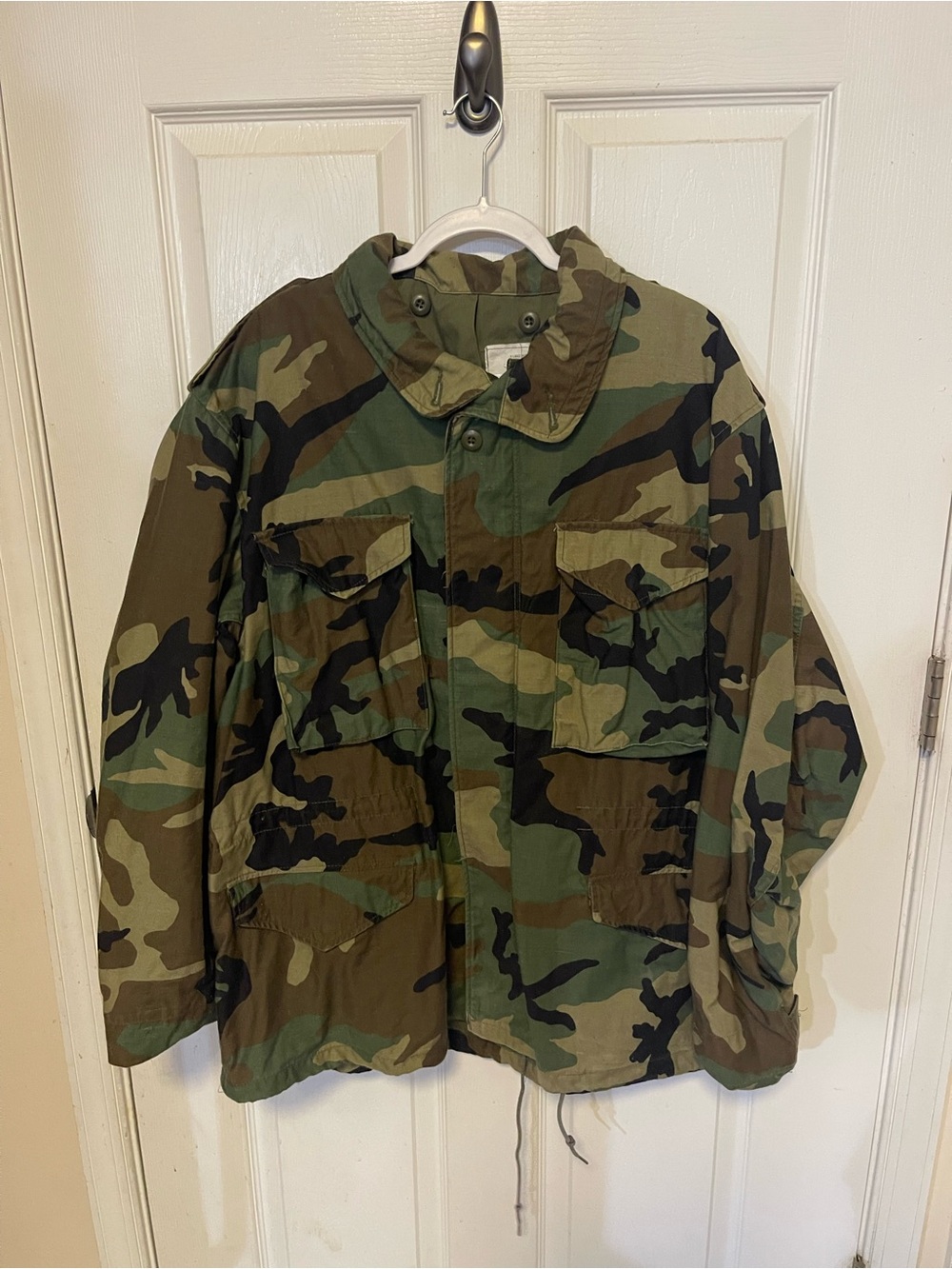 Alpha Industries Woodland Camo Field Jacket - Green/Brown/Black